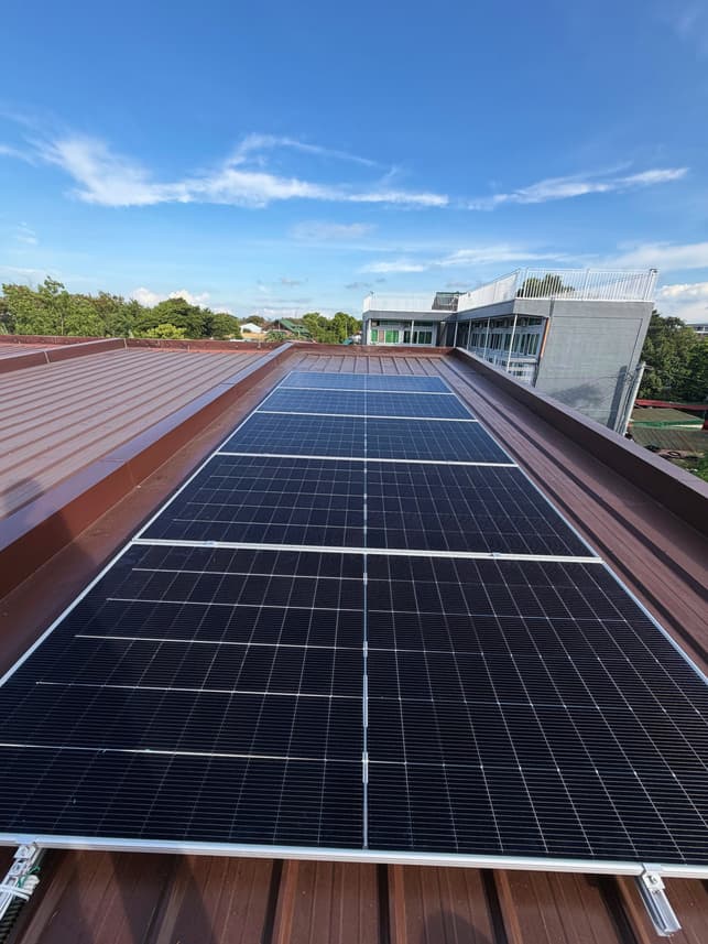 6.3 kWp Hybrid Solar PV System